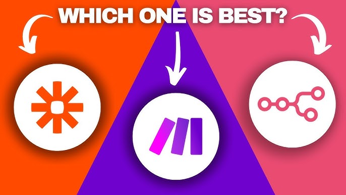 Make vs Zapier vs n8n1