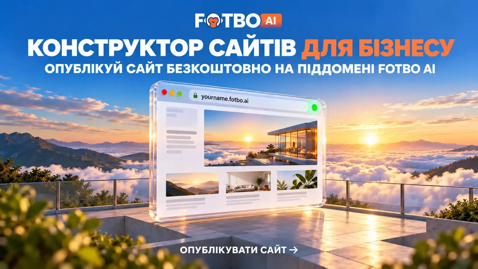 конструктора сайтів FOTBO AI
